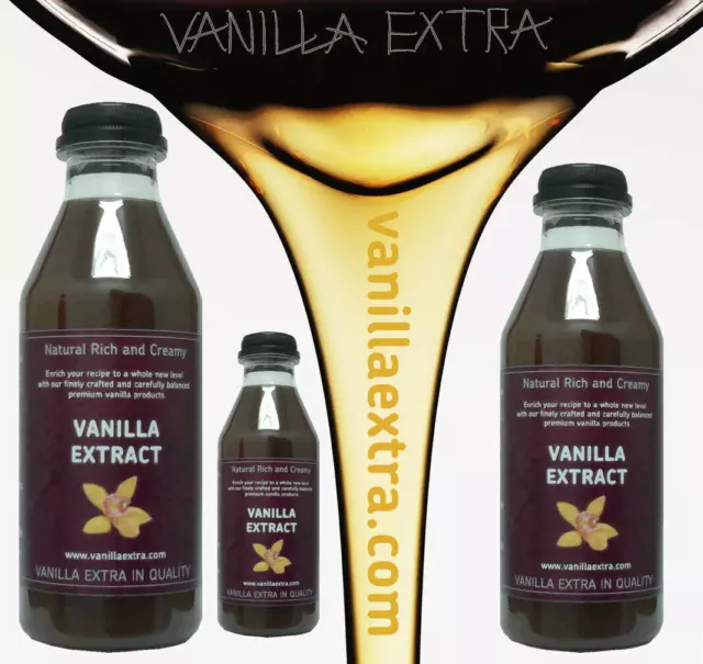 500ml Bourbon Vanilleschoten Vanille Extrakt reine ursprüngliche Blumenaroma