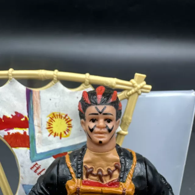 Figura de acción Mattel 1991 Rufio gancho niño perdido Peter Pan tri-estrella 3