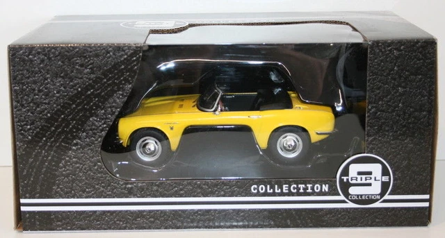 Miniature Triple 9 1/18 – Honda S800 Blanche, Voiture De Collection En Métal