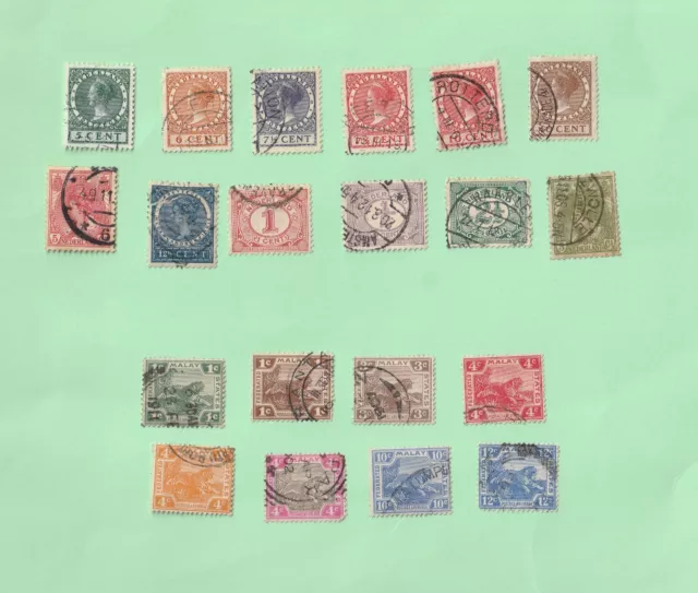 NEDERLAND - Pays Bas - Hollande  : Lot de Timbres anciens