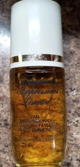 Fragrance Impressions Limited. An Impression of White Diamonds Cologne 3 OZ NEW