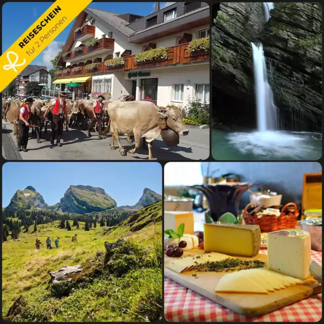 Kurzreise Toggenburg 3 Tage 2 Personen Hotel Reisegutschein Hotelgutschein