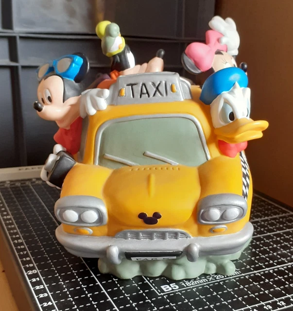 Vintage tirelire en plastique Mickey Mouse 27,4 cm de