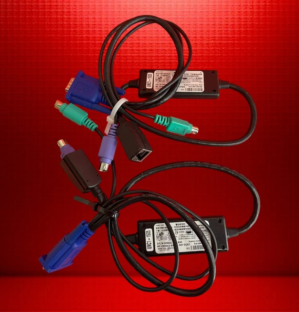 DELL 520-294-504 KVM System Interface Pod Adapter SIP USB Cable 0UF366 G2  $13.99 - PicClick
