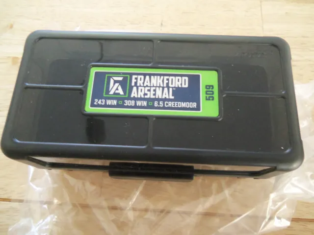 Frankford Hinge Top Rifle Ammo Boxes 50 round Ammunition Storage