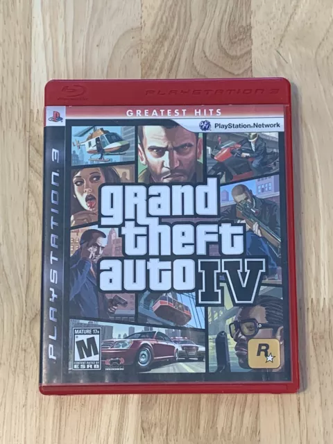 Grand Theft Auto IV GTA 4 (Sony PlayStation 3 PS3, 2008)