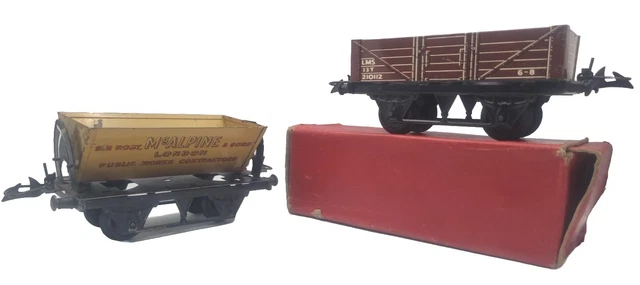 Hornby O Jauge (RS712) (Chariot Wagon) avec Deux Câble Batterie (Emballé