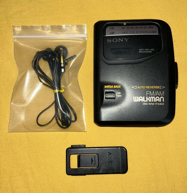 SONY WALKMAN WM-FX303 FM AM Cassette Player Auto Reverse - New Belt £79 ...