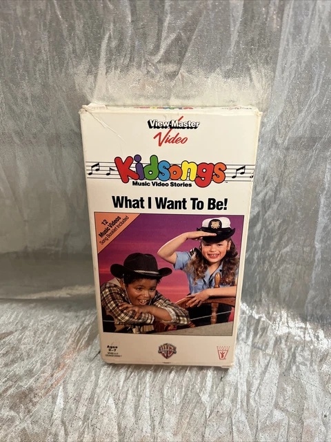 KIDSONGS WHAT I Want to Be VHS EUR 1,84 - PicClick FR
