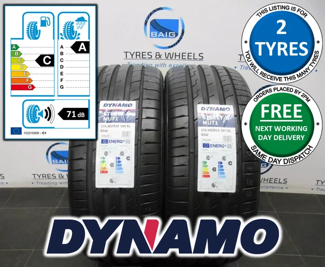4 New Accelera Iota EVT 245/45ZR18 100Y XL High Performance Tires
