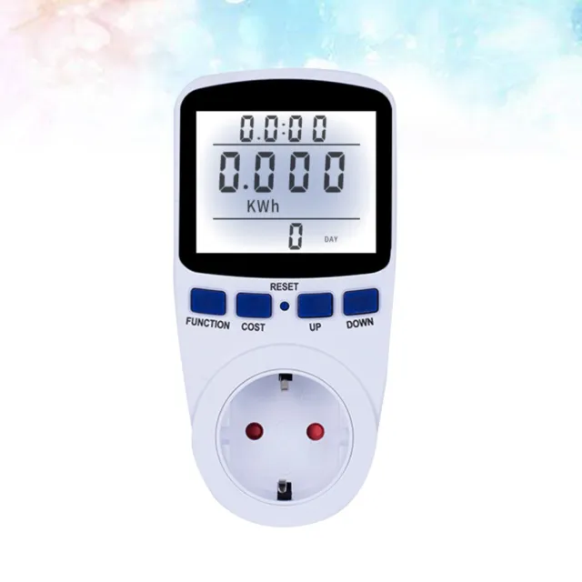 Compteur d'énergie numérique Wattmètre Analyseur d'énergie avec rétro-éclairage