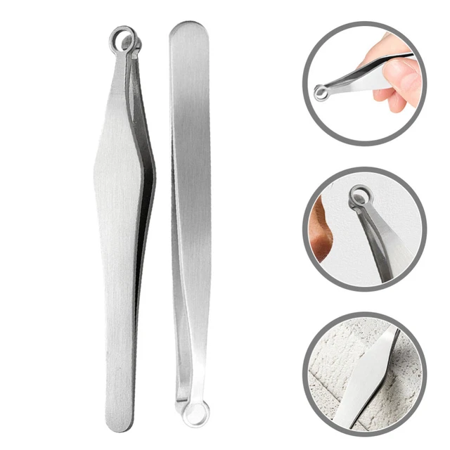 2 piezas Nariz Cabello Nariz Clip para el cabello Nariz Recortes para el cabello Pinzas Nariz