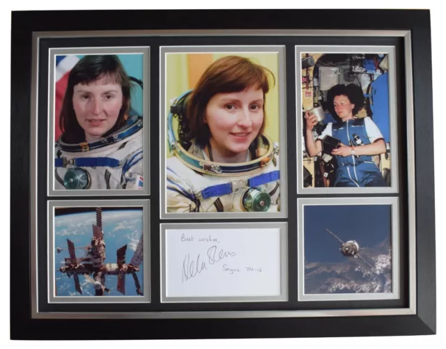 Helen Sharman Signed Autograph 16x12 framed photo display MIR Space AFTAL COA