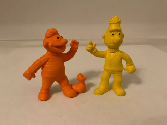 Sesamstrasse Bully Bullyland TV Kult 2 x Figur: Ernie und Bert Rohling