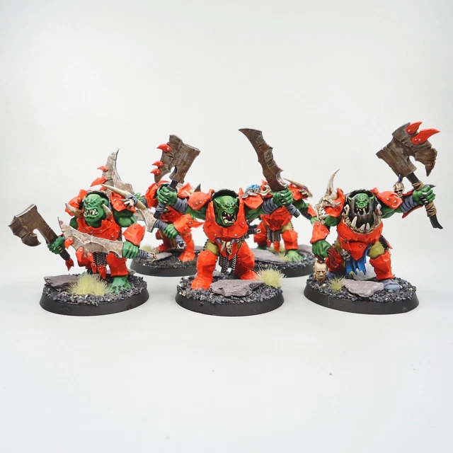 Warhammer Age Of Sigmar: Spearhead - Orruk Warclans Ironjawz Bigmob | Set Scatola GW 70-23 Nuovo