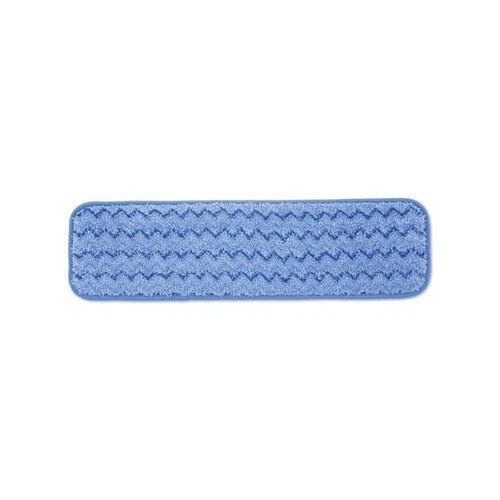 Rubbermaid HYGEN 18" Microfiber Flat Mop Blue Q410 12/cs