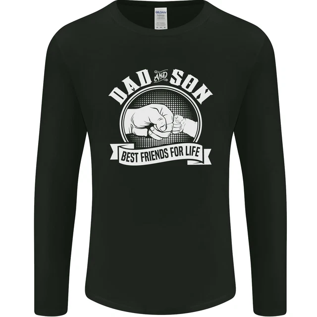 T-shirt Humour Père Et Fils - Meilleurs Amis Pour La Vie ! Idée Cadeau Fête Des Pères Ou Noël - Homme