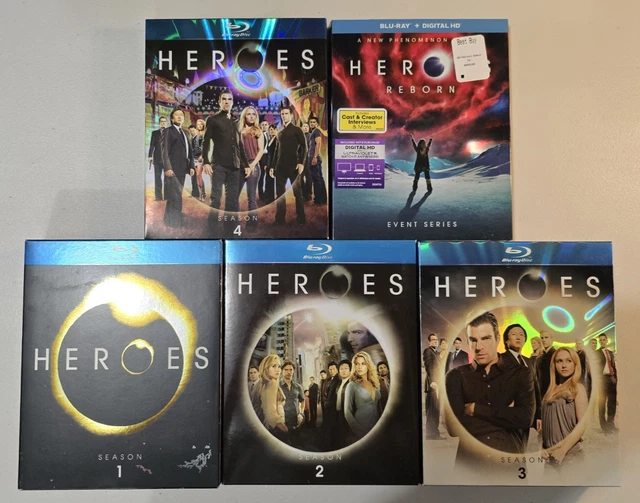 HEROES: THE COMPLETE Series (Blu-Ray) $82.73 - PicClick CA