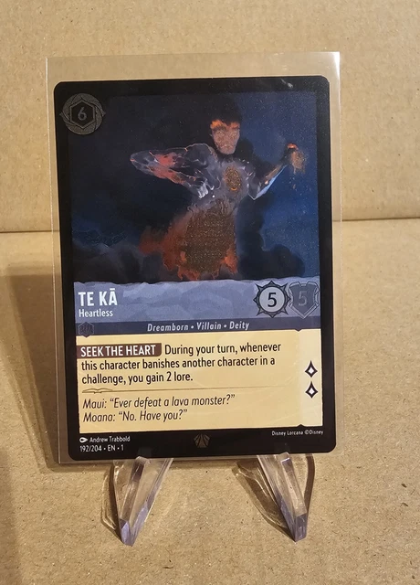 Te Ka 192/204 Foil Legendary Disney Lorcana: The First Chapter