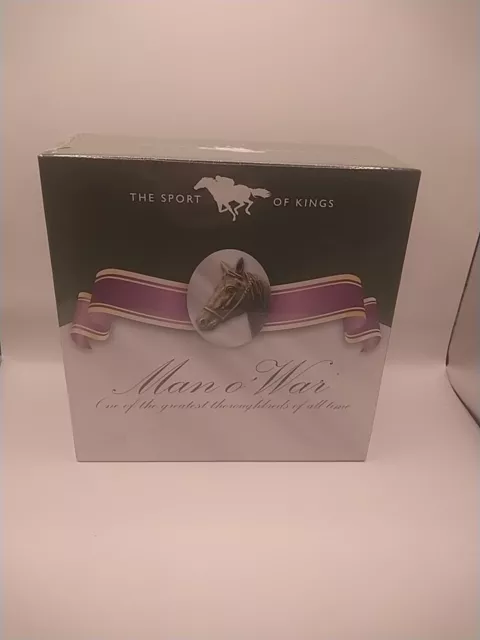 Atlas Editions Sport of Kings Figurines -  Man O' War & Certificate New Sealed