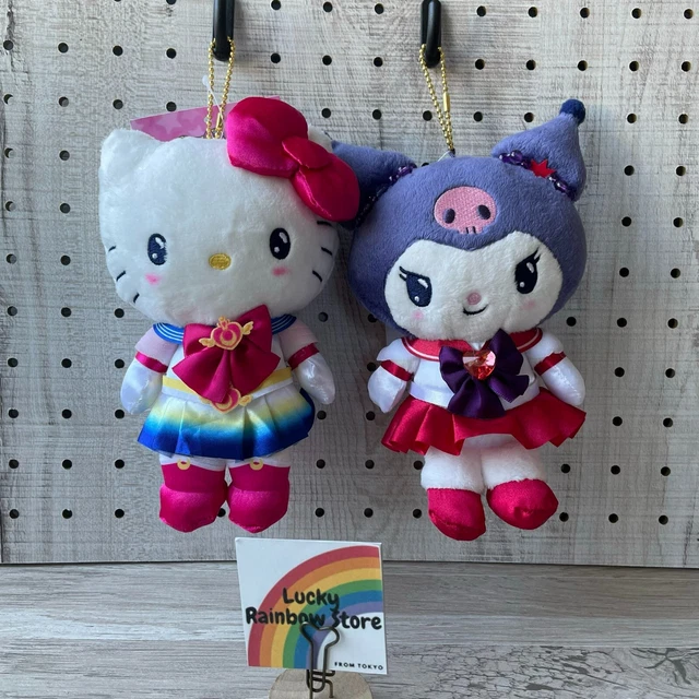 SUPER SAILOR MOON Hello Kitty and Kuromi Collaboration Sanrio Key Chain ...