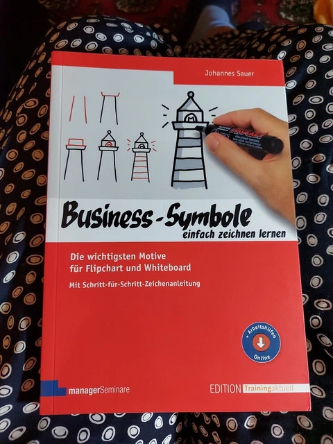 BUSINESS-SYMBOLE EINFACH ZEICHNEN lernen, Johannes Sauer, die