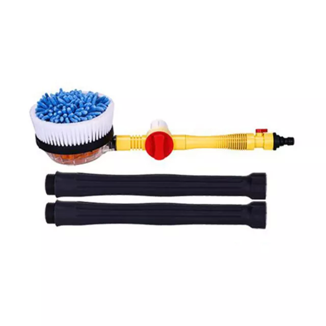 Profession High-Pressure Car Cleaning Wash Switch Water Flow Foam Rotating Brush 2