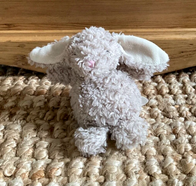 JELLYCAT STARGAZER BEIGE Brown Bunny Rabbit Small Mini 5