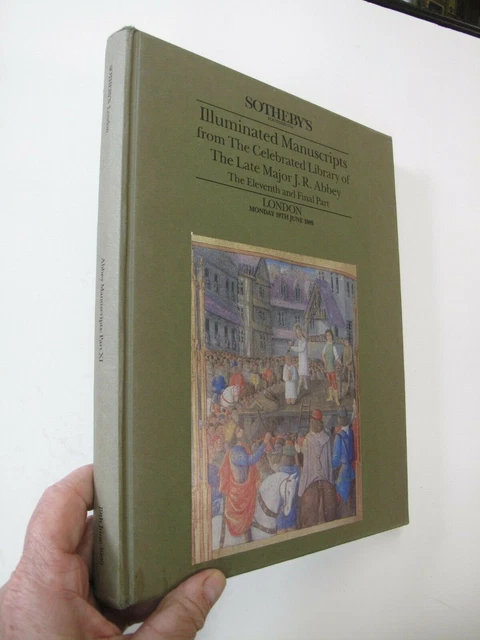 1989 Sotheby's Auction London Major Abbey 44 Illuminated Manuscripts Medieval