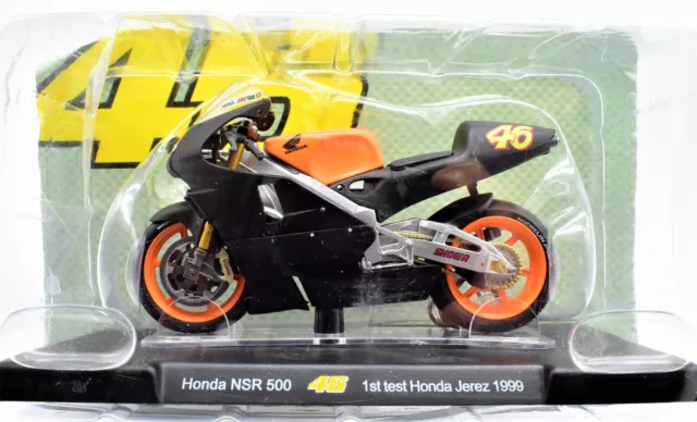 Véhicules-jouets Moto Valentino Rossi 1:18 Honda NSR 500 Gp Moteur Bike Jerez