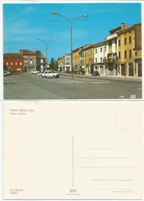 MODENA (194) - FINALE EMILIA Piazza Garibaldi - FG/Non Vg