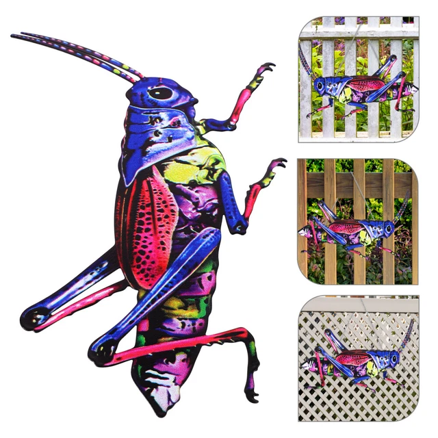Wrought Iron Insect Pendant Home Decoration Light House Decorations Home Painted