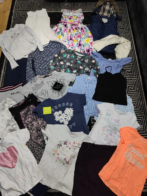 #216-XXL Enorme pacchetto di vestiti per ragazze 10-11 anni GEORGE NEXT TU FRIENDS NOCE MOSCATA MON