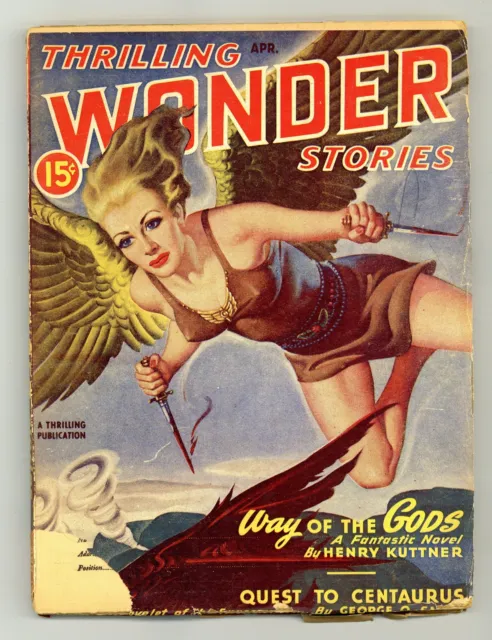 Thrilling Wonder Stories Pulp Apr 1947 Vol. 30 #1 GD/VG 3.0