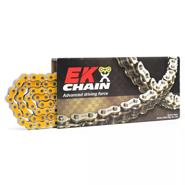 EK Chain for Kawasaki EX300 NINJA 300 2013-2018 O-Ring Gold >520