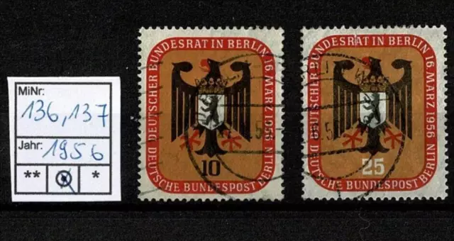 Bund Berlin, 'Deutscher Bundesrat in Berlin ', 1956