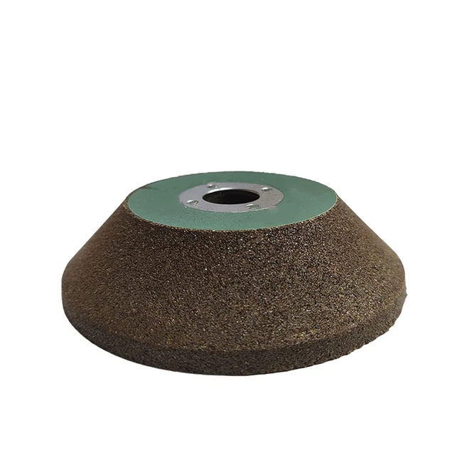 Lot De 3 Disques De Meulage Intégrés Pour Meuleuse D'angle Type 100 - Grains 50, 100, 200, Pour Carrelage, Pierre