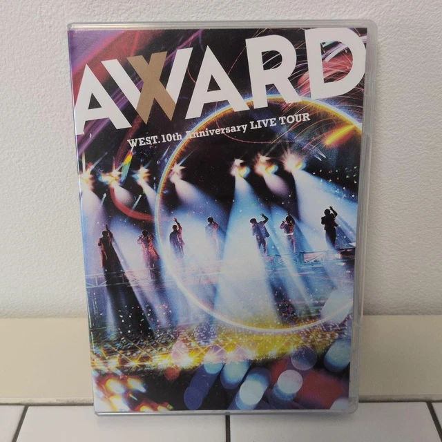 WEST.「10th Anniversary LIVE TOUR AWARD」 LIVE Blu-ray & DVD『WEST. 10th Anniversary LIVE TOUR AWARD