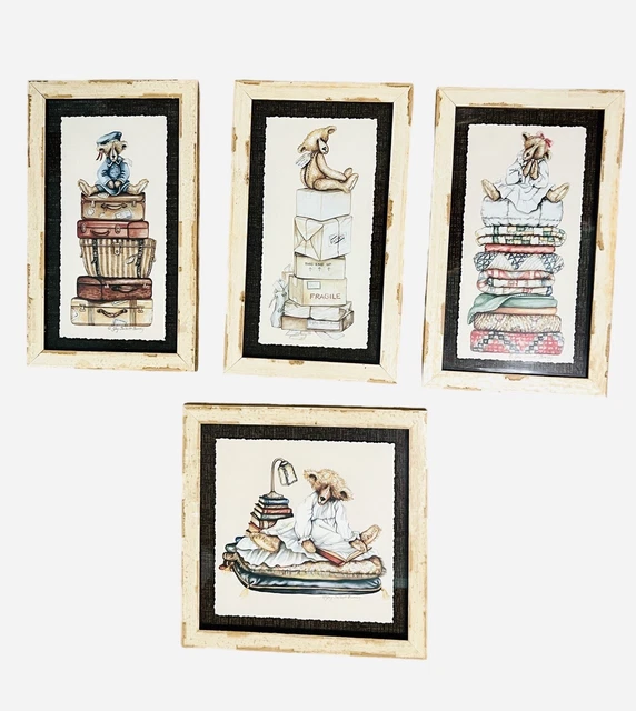 Boassy Bears Collection Framed Prints by artist Gay Talbott Nursery Decor