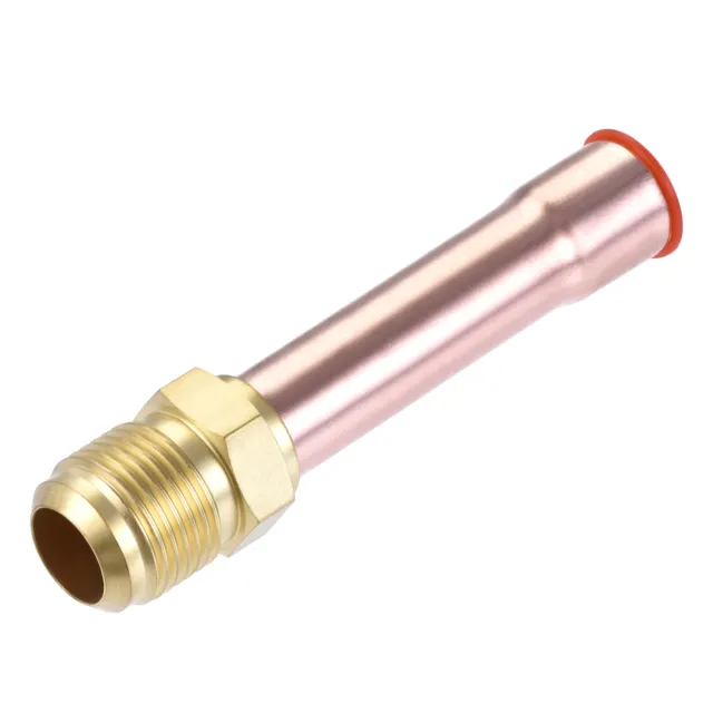 Brass Pipe fitting, 5/8 SAE Flare Male Thread, Tubing Connector