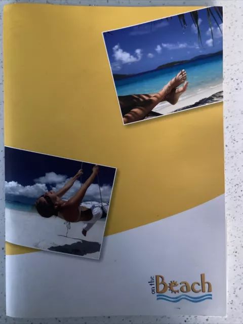 On The Beach Package Holidays Travel Memorabilia - A4 Wallet 2008