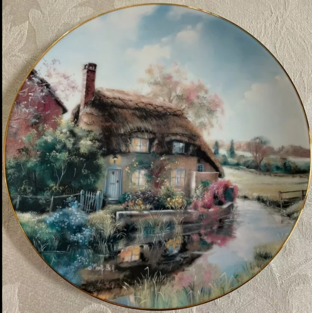 Murrle Cottage by Marty Bell from the English Country Cottages Plate Collection