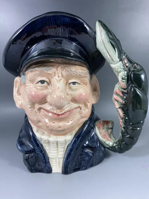 Royal Doulton Character Jug Lobster Man D6617 Large 7.1/2”