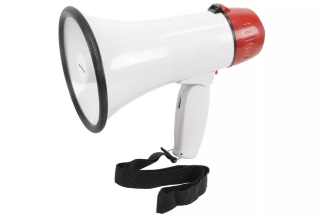 Adastra 10w Rechargeable Handheld Megaphone Loud Hailer With Siren