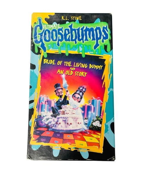 ULTIMATE GOOSEBUMPS BRIDE of the Living Dummy and An Old Story VHS 1997 ...