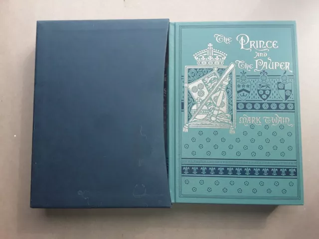 Folio Society The Prince and the Pauper Mark Twain Like New. Illustrated