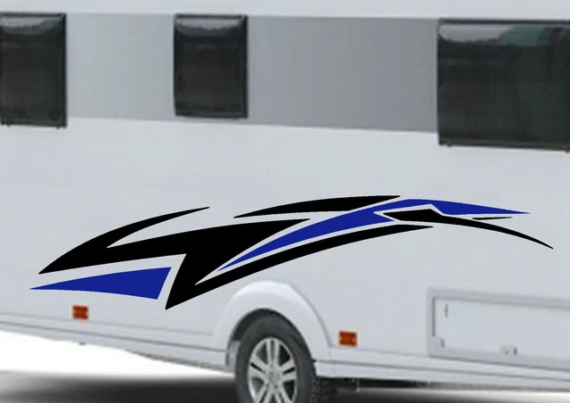 Autocollant De Caravane Électrocardiogramme