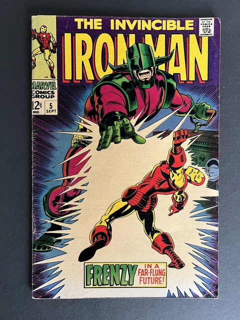 Marvel Comics- THE INVINCIBLE IRON MAN #5 (Sep 1968)