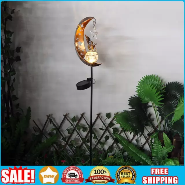 Braune Elfen-Blumen-Fee-Lampe wasserdichte LED-Glaskugel-Solar-Gartenleuchte (St