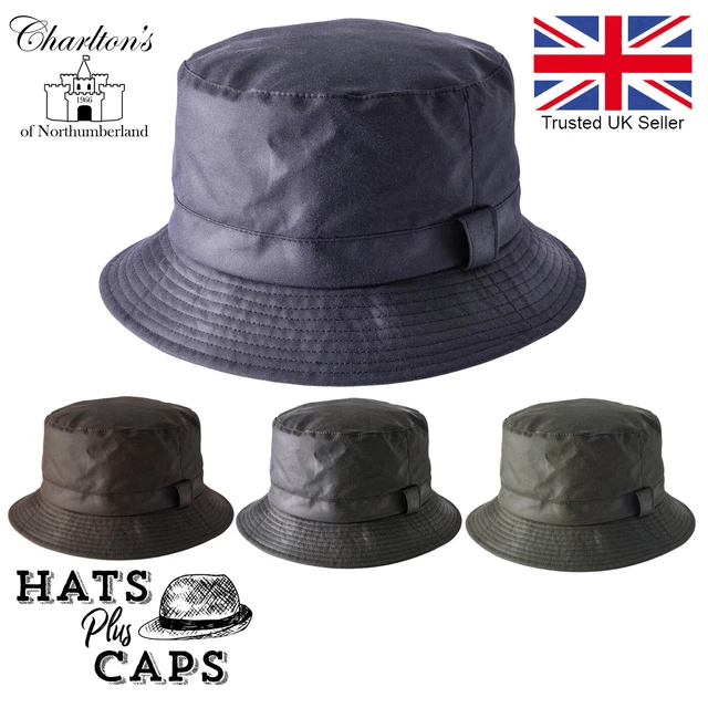Men's Waxed Cotton Bush Hat - Hoggs Of Fife